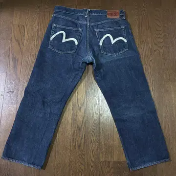 EVISU(에비수) 2000 NO2 가랑이 리벳 호랑이 귀 청바지 34