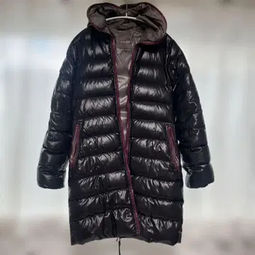 DUVETICA 후드 부착 롱 다운 자켓