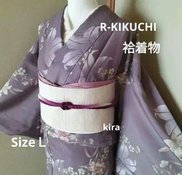 R-KIKUCHI 브랜드 세탁 가능한 이중 기모노