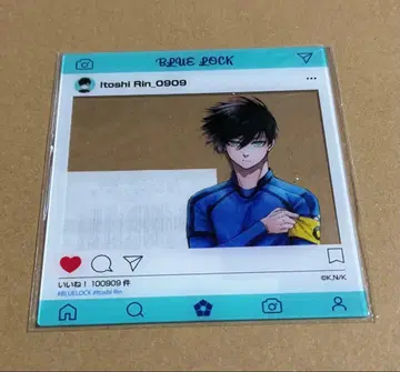 블루 록 마루쿠지 아크릴 카드 이토시 린