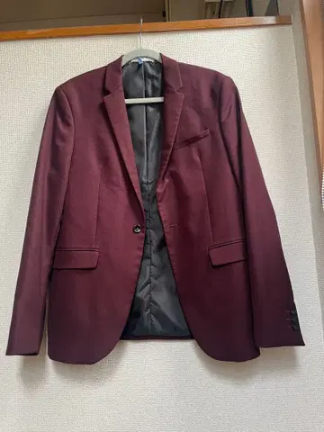 ZARA 버건디 정장 세트