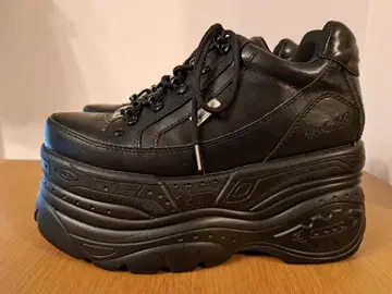 23.5cm 요스케 YOSUKE 통굽 스니커즈 블랙