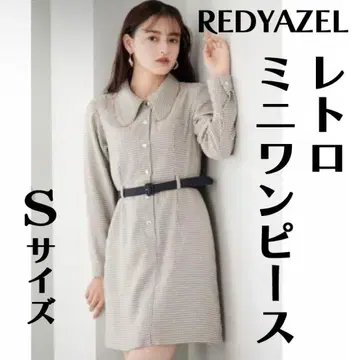 레이디 아젤 레트로 미니 원피스