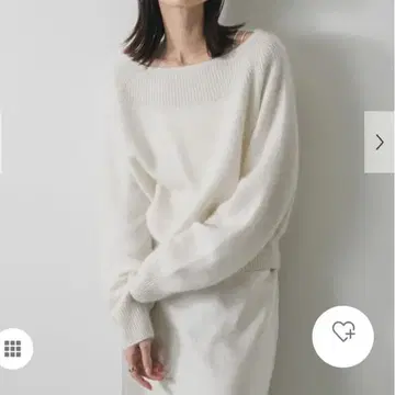 센스 오브 플레이스 보트넥 헤어리 니트