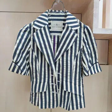 그레이스 콘티넨탈 스트라이프 자켓