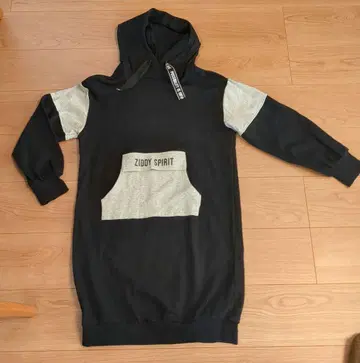 ZIDDY 후드티 150 블랙/그레이