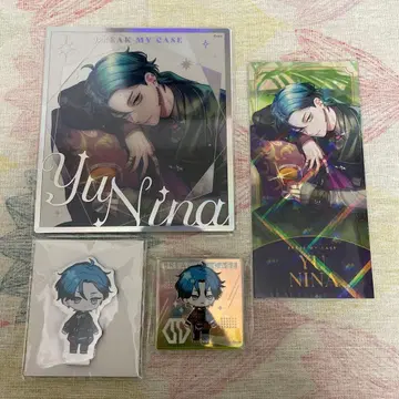 브레마이 1주년 책갈피 클리어 색지 아크릴 스탠드 아릴릴 큐브 신명유