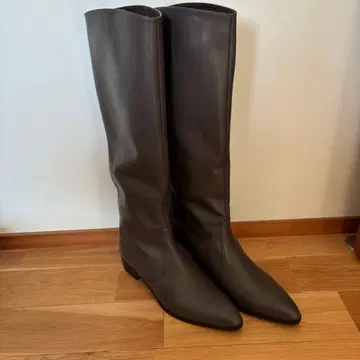 다이애나 새상품 부츠 23.5 롱 부츠 플랫