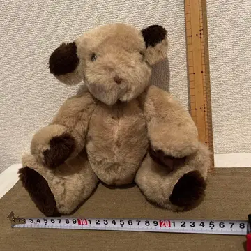 베이지 봉제 인형 약 20cm