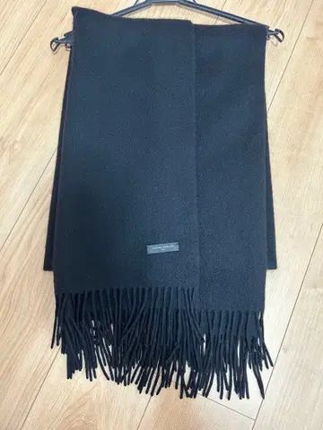 UNITED ARROWS 캐시미어 머플러 블랙