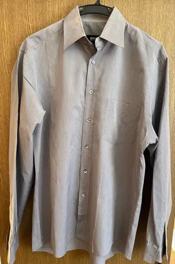 HUGO BOSS (휴고보스) 드레스 셔츠 라이트 그레이 사이즈 40