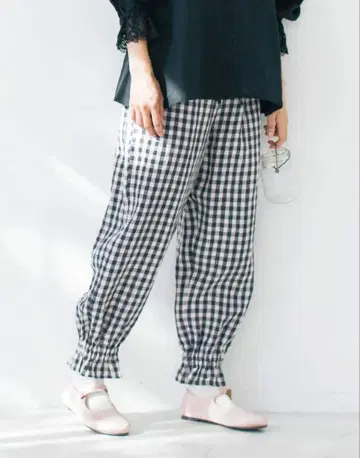 사만사 모스모스 kazumi 콜라보 린넨 팬츠