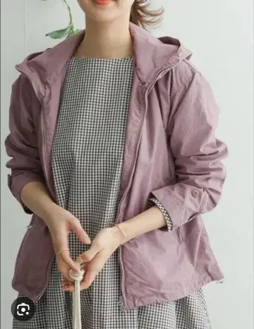 택 포함 미사용 새상품 어반 리서치 도어스 칼라 집업 후드티