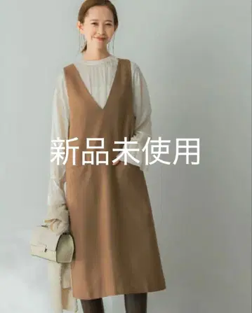 [ UR TECH ] 점퍼 원피스 어반 리서치 로쏘 베이지 36