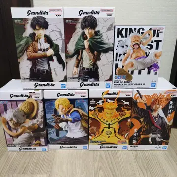 프라이스 피규어 묶음 판매 7개 Grandista 루피 기어5 니카