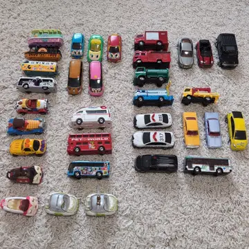 토미카 묶음 판매 디즈니 미스터 도넛 순찰차