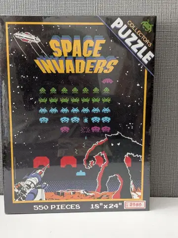 패미컴 스페이스 인베이더 직소 퍼즐 미개봉 새상품 데드스탁