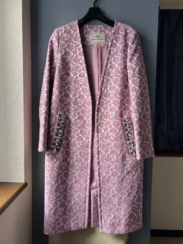 GRACE 자카드 코트