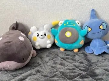 포켓몬 봉제 인형 세트 도오, 토게데마루, 하라발리, 카게보즈