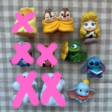 디즈니 가챠 피규어 묶음 판매 쿠루마리 어깨 쿵 기다림 주디