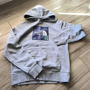 THE NORTH FACE 자유의 여신 후드티 s 사이즈 그레이