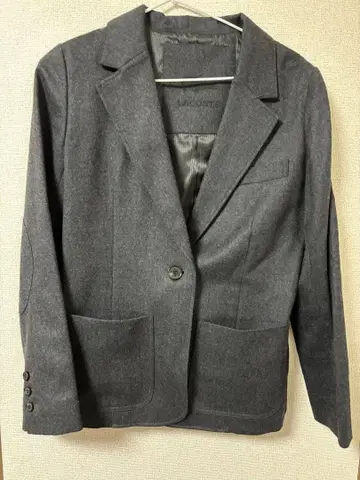 라코스테 LACOSTE 테일러드 자켓 울