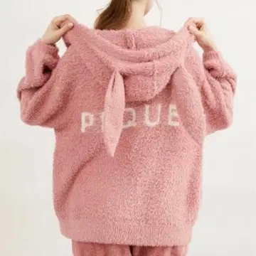 젤라피케 토끼 귀 룸웨어 핑크