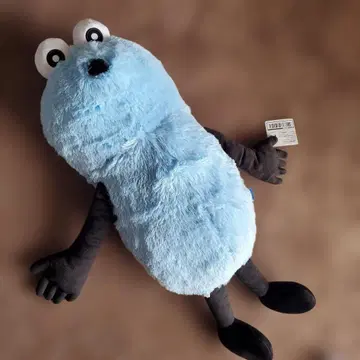 새상품 택 포함 Puppet Sunsun 파랑 봉제 인형 퍼펫스