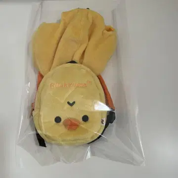 리락쿠마 옷 갈아입히기 백팩 봉제 인형 후드 키이로이토리 초레어 단종
