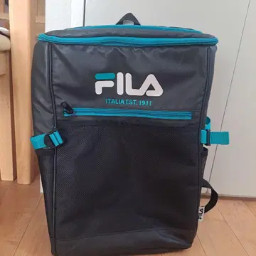 FILA 럭색 백팩 블랙 에메랄드 그린 약 27L 즉시 구매