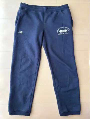 new balance 스웨트 팬츠 남성용 M 속기모 네이비