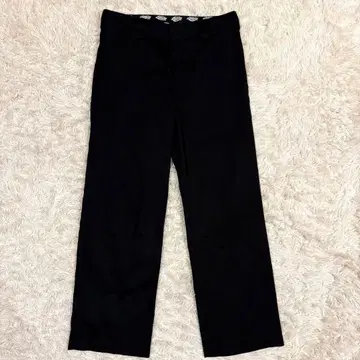 [레어] Dickies 87428 TC 트윌 워크 팬츠 블랙 W32