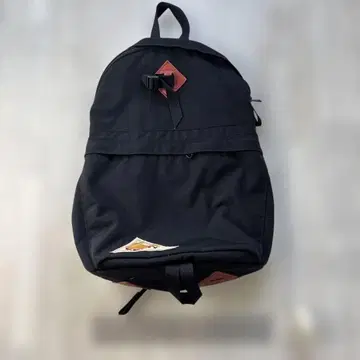 KELTY 블랙 캔버스 백팩