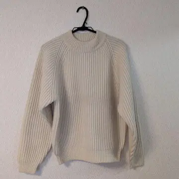 THE NORTH FACE 아이보리 니트 M