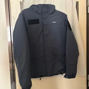 Patagonia 후드 부착 마운틴 후드티 네이비