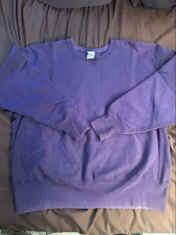 00s 챔피온 리버스 위브 보라색 XL