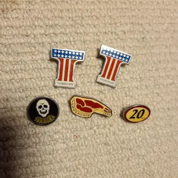 텐더 로인 핀 배지 5개 세트