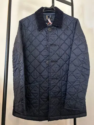 LAVENHAM 네이비 퀼팅 자켓 36