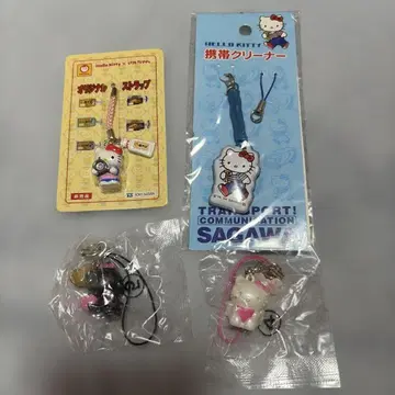헬로키티 스트랩 등 4점 미사용품