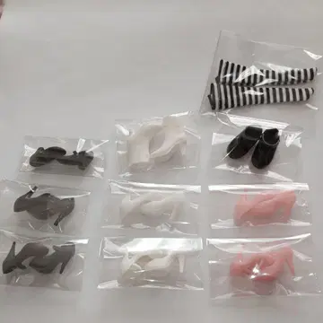 인형 신발 9켤레 + 양말 1/6 멀티 세트 리카짱, 제니 등