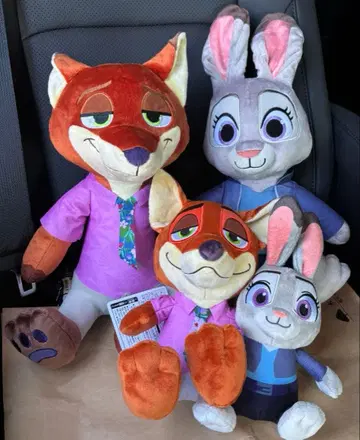 주토피아2 봉제 인형 3세트