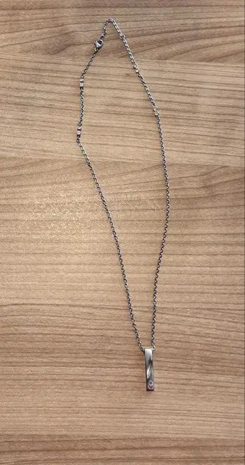 스포츠 목걸이 실버