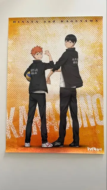 하이큐 포스터 컬렉션 돌아보기 전 7장 컴플리트 미사용품