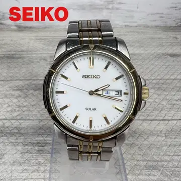 SEIKO 손목시계 V158-0AD0 솔라 세이코