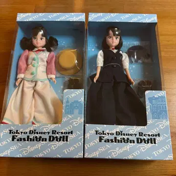 [ 미개봉 새상품 ] 도쿄 디즈니 리조트 패션 인형 2체 세트