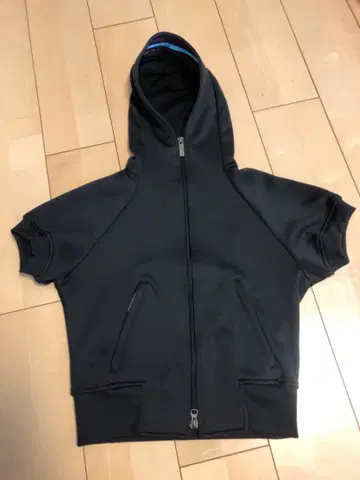 Y-3 아디다스 콜라보 반팔 지퍼 후드티