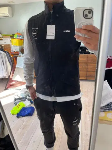 fcrb 블랙 M 사이즈 베스트