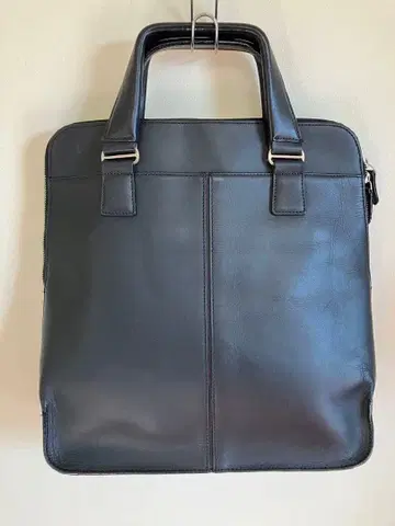 TRION 트라이온 가죽 비즈니스 백 블랙