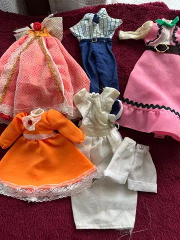 리카짱 옷 갈아입기 의류 6세트