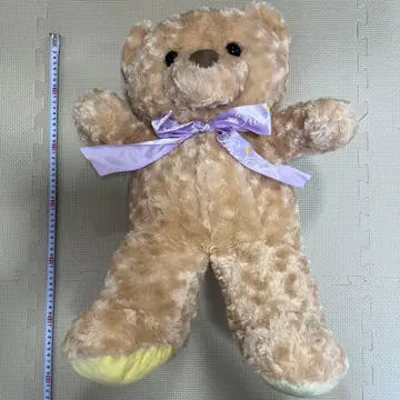 베이지 곰 봉제 인형 약 60cm